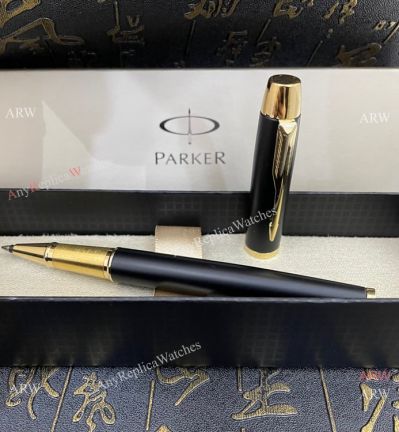 Wholesale Price Parker IM Black Rollerball Pen Gold coated Trim